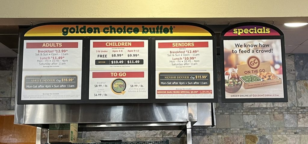 Exploring Golden Corral Buffet Pricing: What to Expect